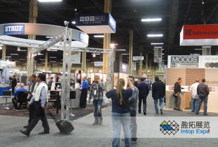 盈拓展团成功亮相2014年美国地面装修建材展